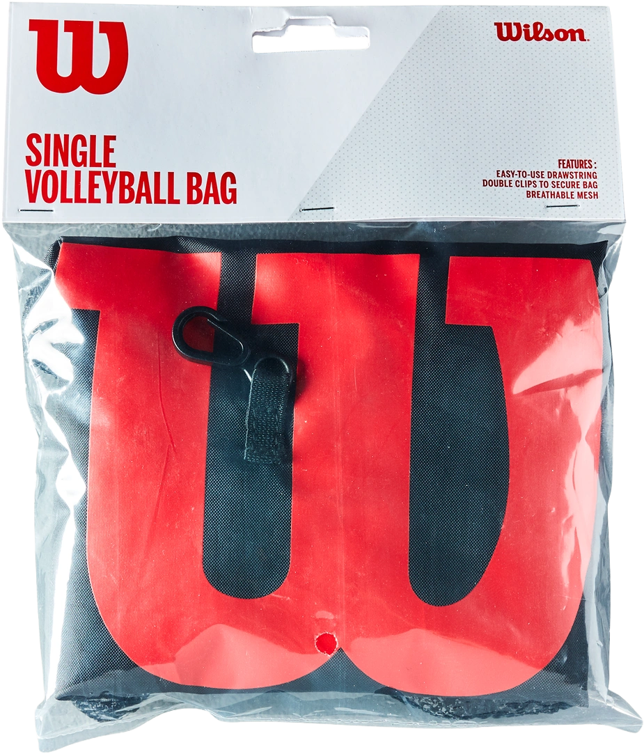 Športový vak Wilson Tennis Mesh Volleyball Single Ball Bag Rôznofarebný | wth152190r-wth152190r, 1