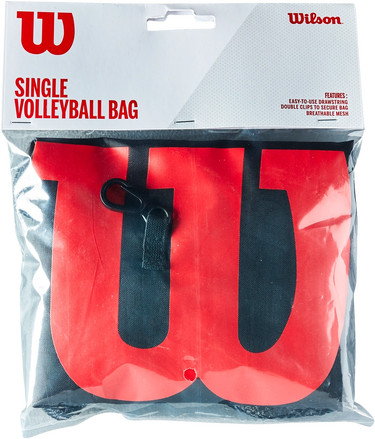 Športový vak Wilson Tennis Mesh Volleyball Single Ball Bag Rôznofarebný | wth152190r-wth152190r, 1