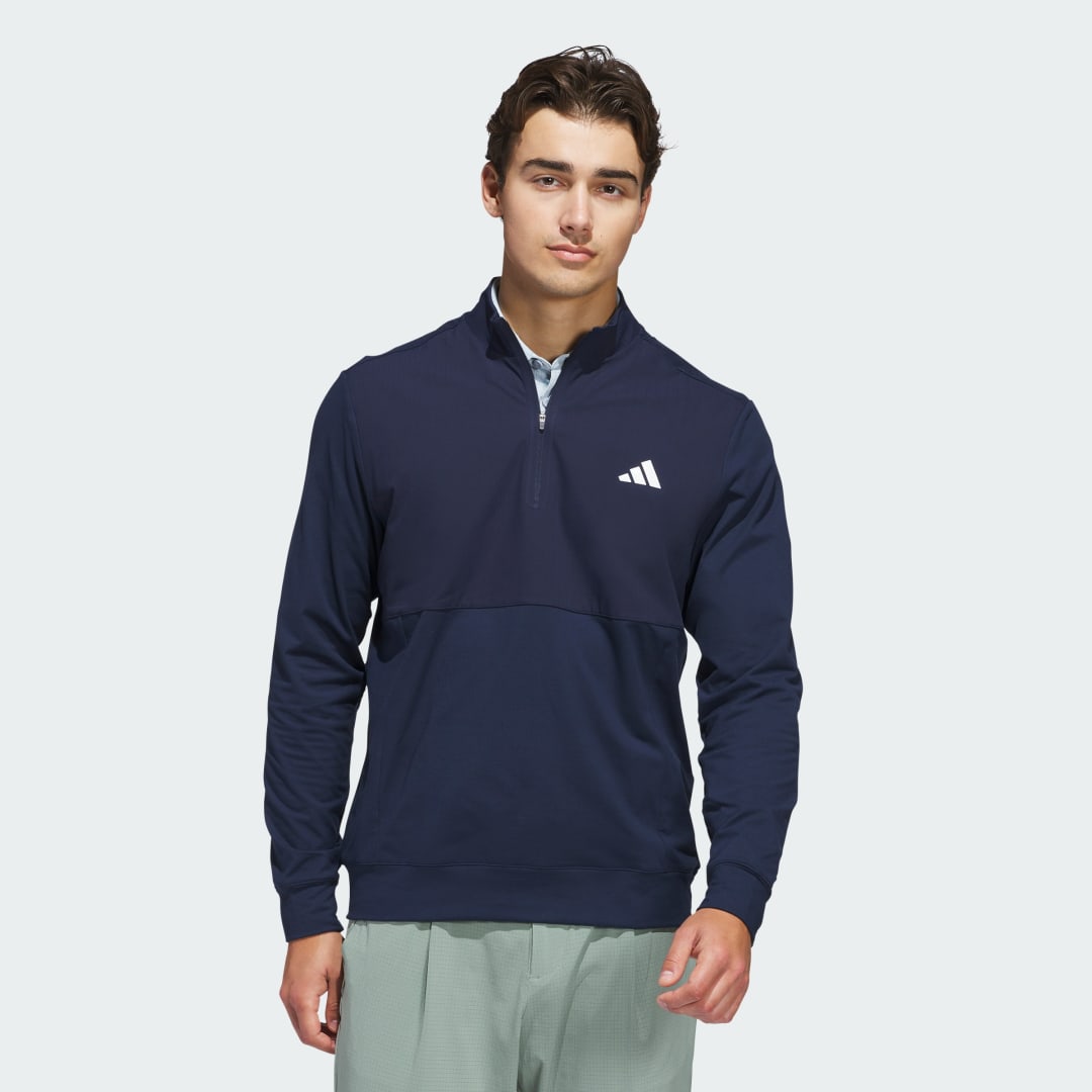 Sveter adidas Performance Ultimate365 Tour Quarter-Zip Golf Pullover Navy | JN9103, 0