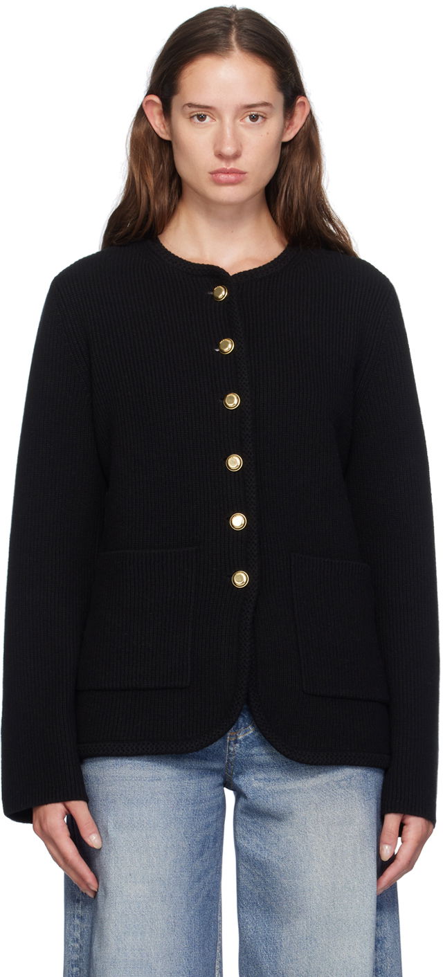 Sveter rag & bone rag & bone Nancy Wool Cardigan Čierna | WAS24F069US69, 0