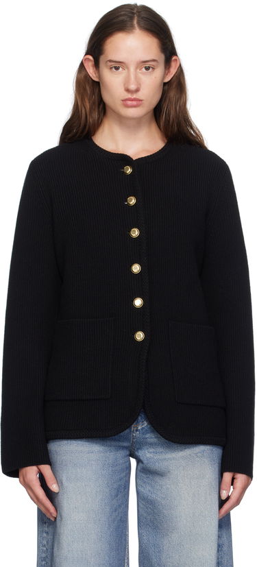 Sveter rag & bone rag & bone Nancy Wool Cardigan Čierna | WAS24F069US69, 0