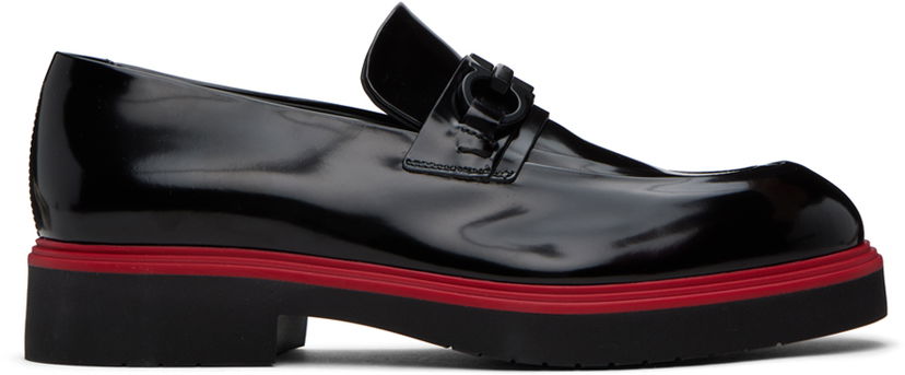 Tenisky a topánky FERRAGAMO Salvatore Ferragamo Gancini Loafers Čierna | 766244