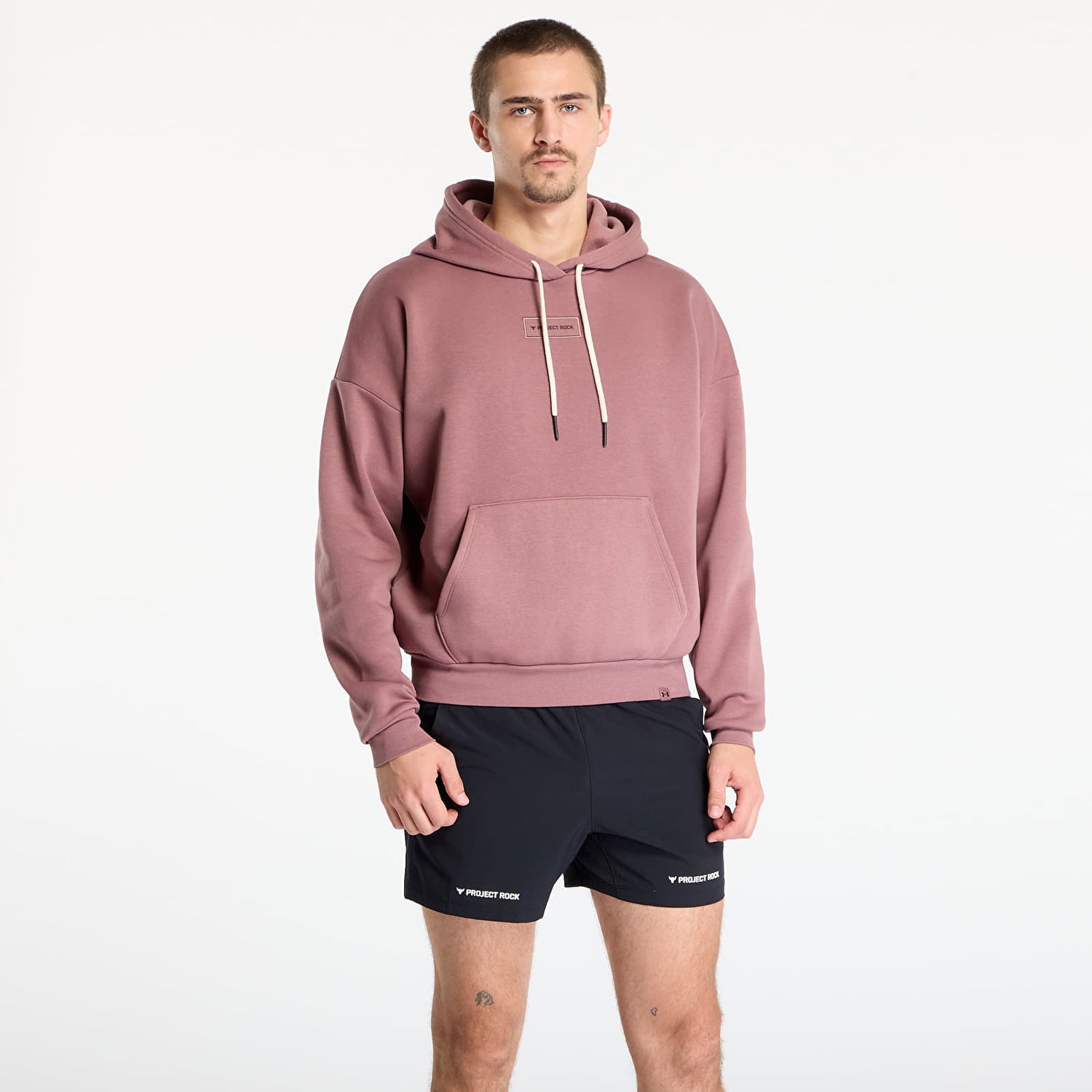 Mikina Under Armour Project Rock Icon Hoodie Ružová | 6005087-651, 0