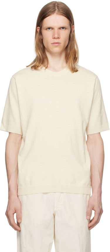 Tričko NORSE PROJECTS Norse Projects Rhys Cotton Linen T-Shirt Biela | N45-0600, 0