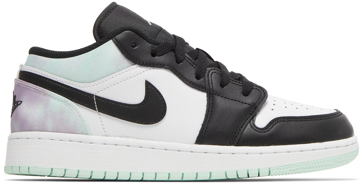 Tenisky a topánky Jordan Air Jordan 1 Low SE "Tie Dye" GS Biela | DQ2514-100, 1