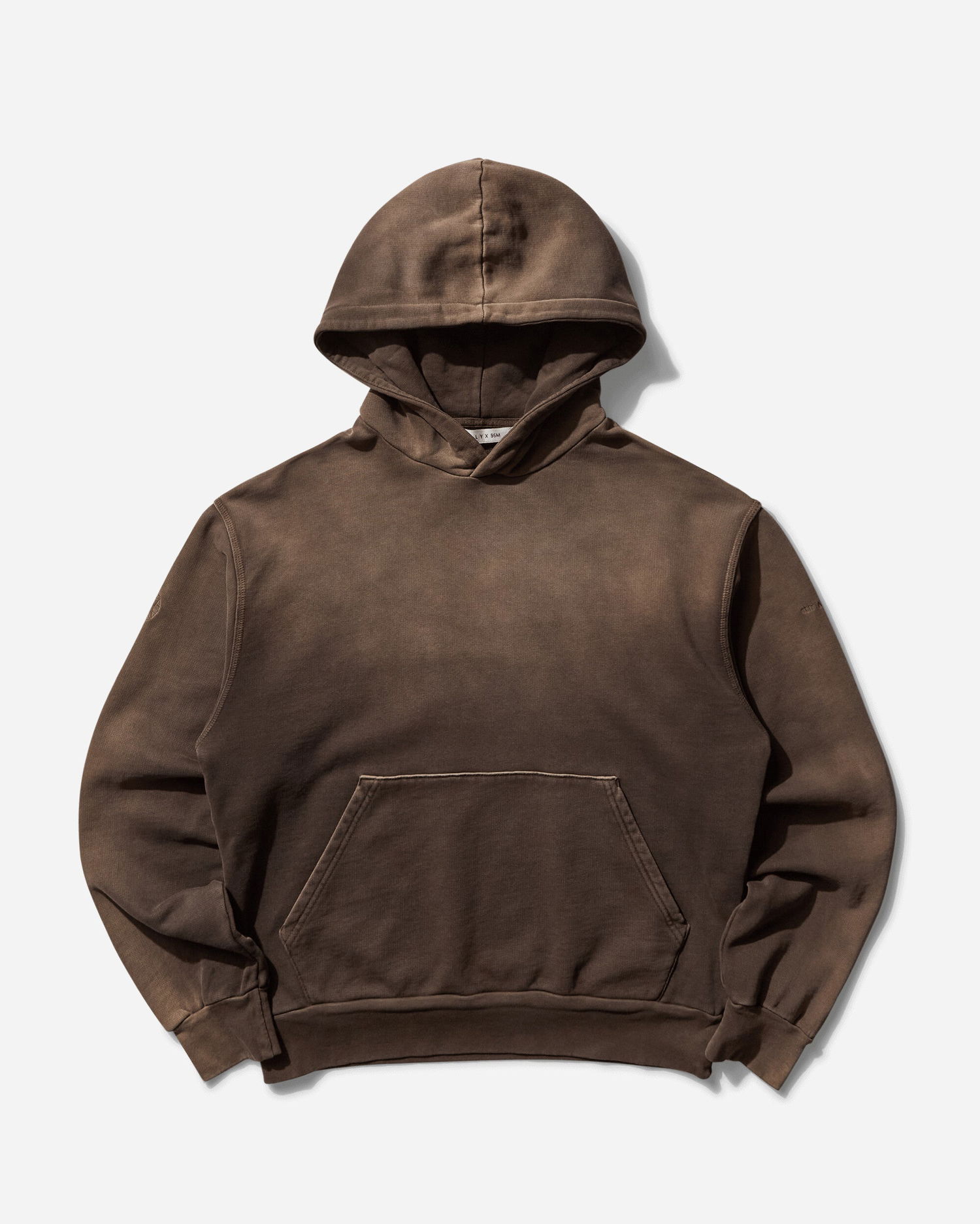 Mikina 1017 ALYX 9SM Garment Dye Boxy Hoodie Hnedá | AAMSW0252FA01 WBR, 1