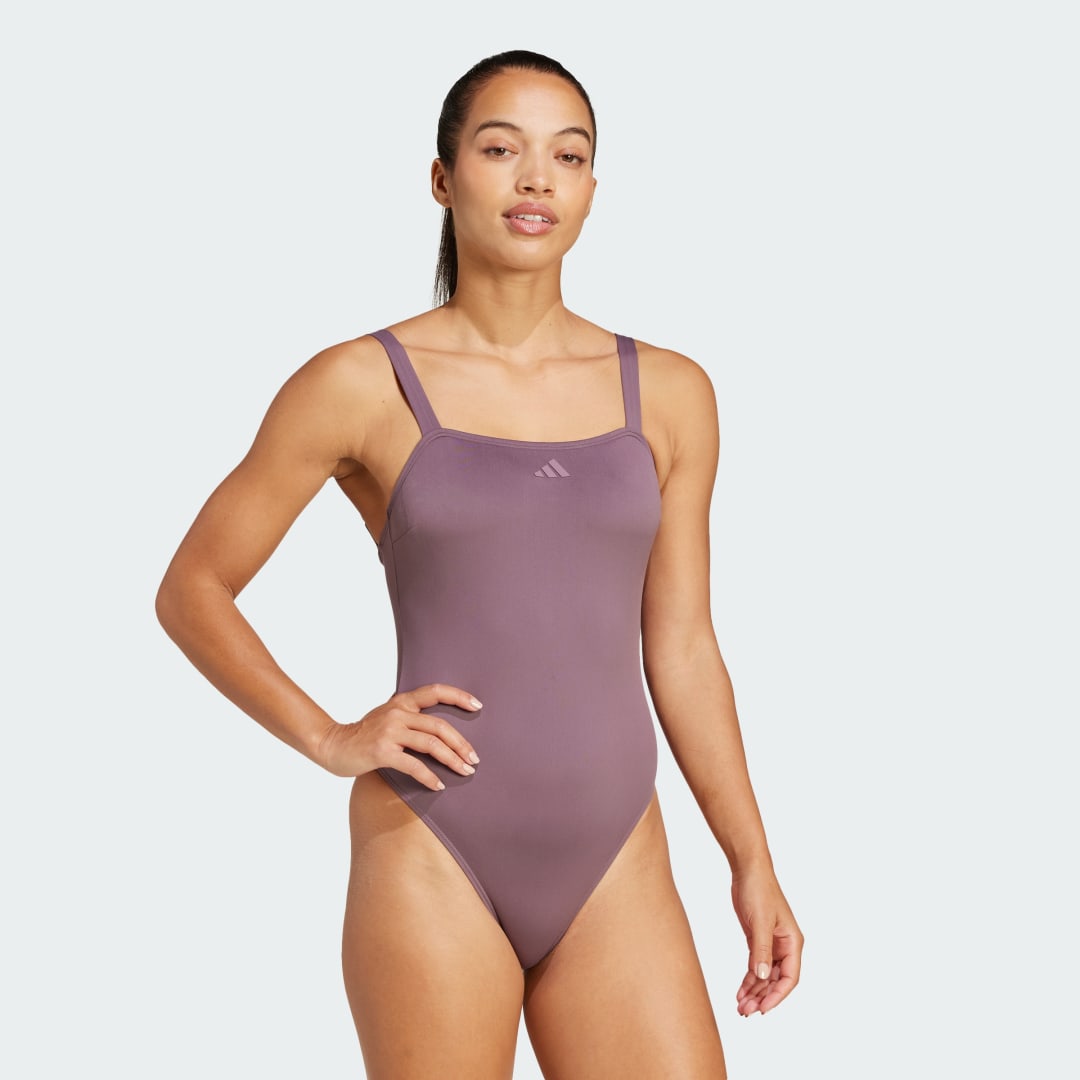 Plavky adidas Performance Iconisea Fialová | IM8558, 1