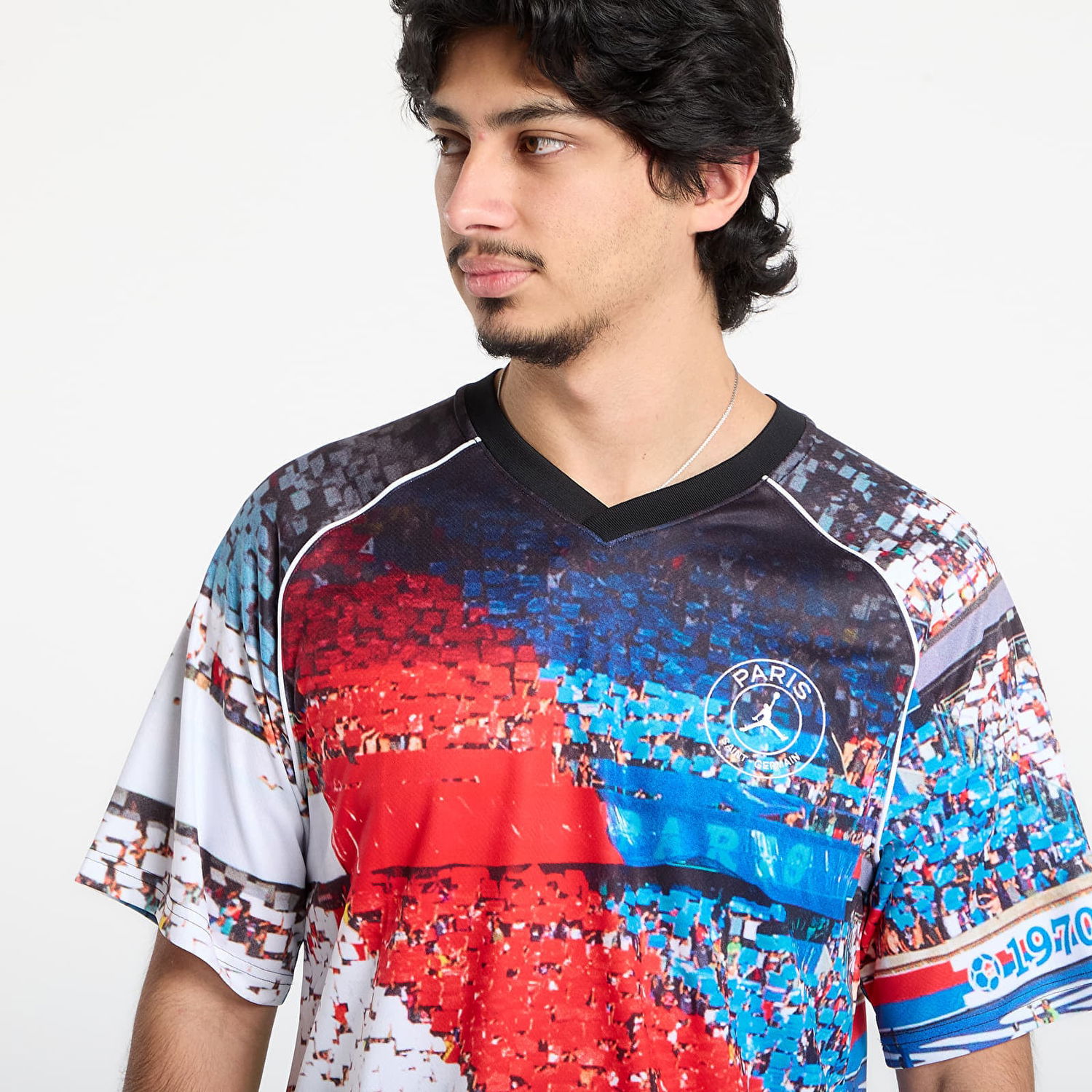 Dres Jordan Paris Saint-Germain Men's Jersey Top Black Rôznofarebný | HV3419-010, 1