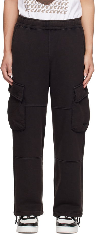 Tepláky BAPE A Bathing Ape Faded Cargo Pants Čierna | 001PTK801305M, 0