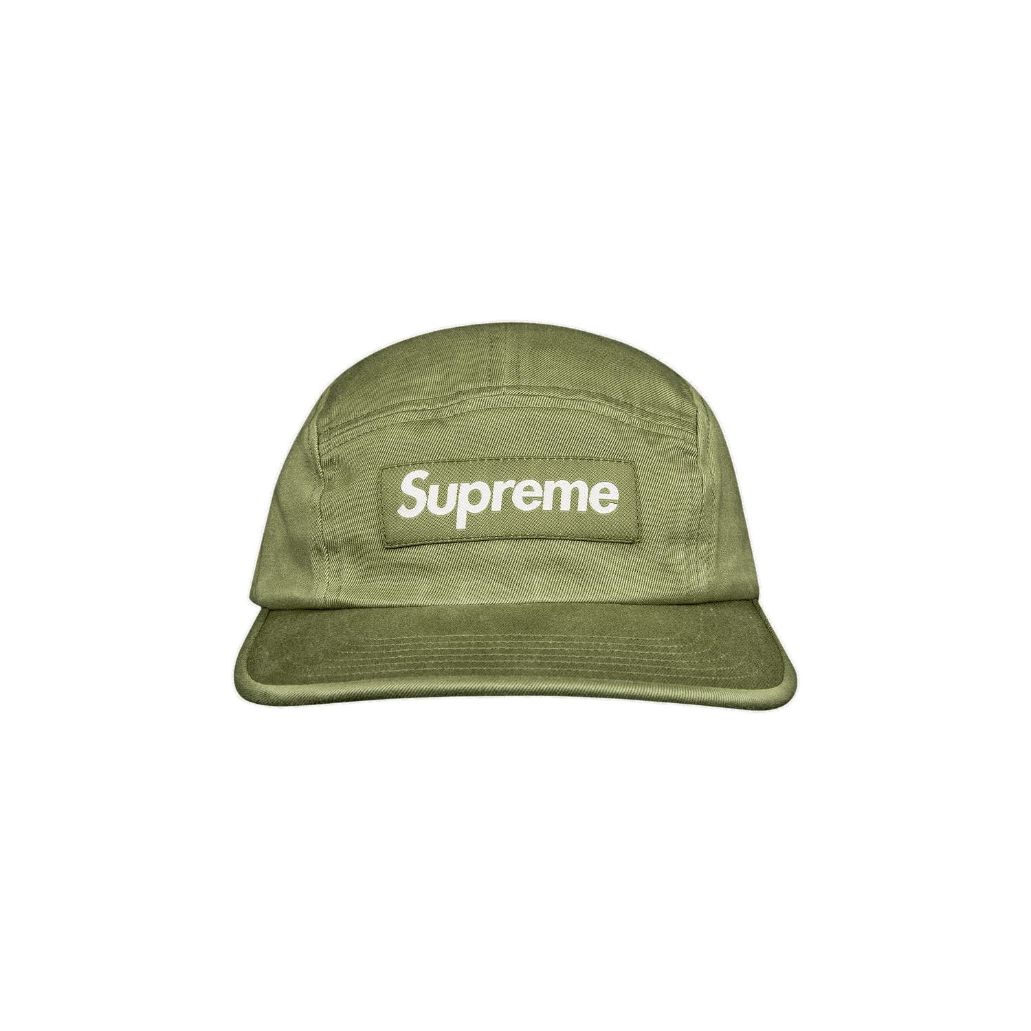 Šiltovka Supreme Washed Chino Twill Camp Cap Zelené | SS21H52 LIGHT OLIVE, 0