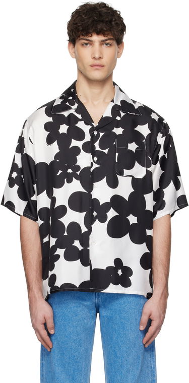 Košeľa Marni Marni Dillies Print Shirt Biela | CUMU0213S4 UTSG26, 0