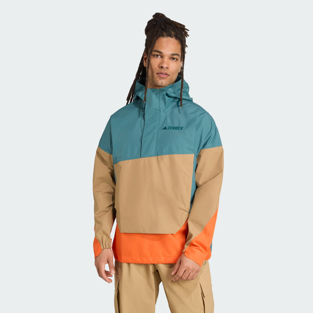 Vetrovka adidas Performance Terrex Xploric 2.5L Climaproof Windbreaker Rôznofarebný | JL9753, 0