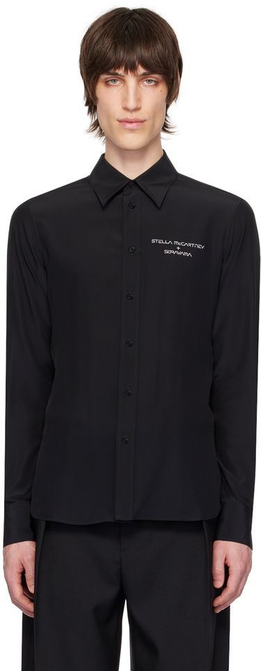 Košeľa Stella McCartney Stella McCartney Robot Shirt Čierna | 6201053DS210, 0