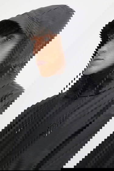 Vetrovka Rains Long Storm Breaker W3 Jacket Čierna | 12080.01, 3