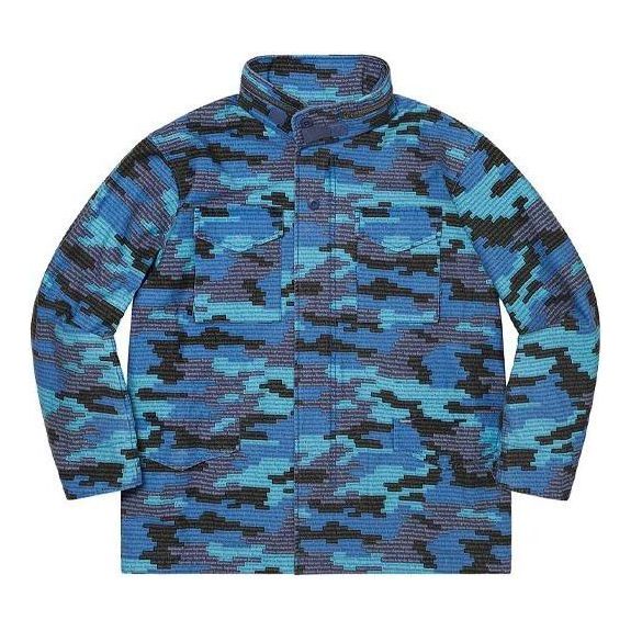 Parka Supreme Logo Camo M-65 Jacket Modrá | SUP-SS21-521, 0