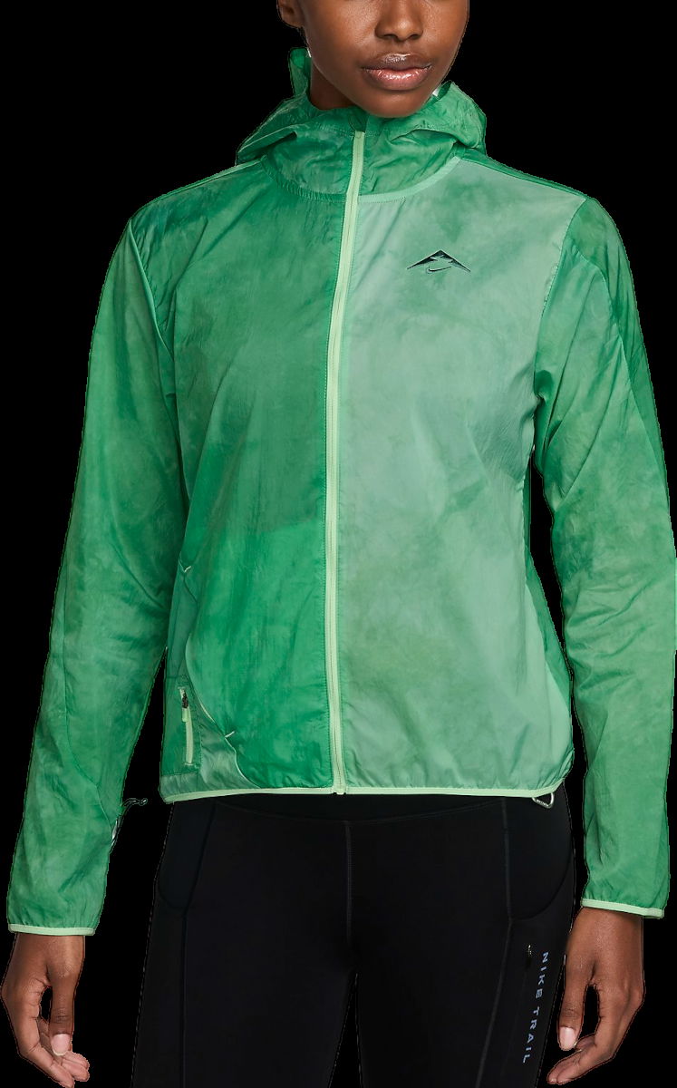 Vetrovka Nike Trail Jacket Zelené | fn6853-376