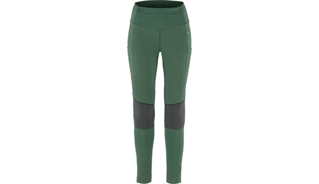 Ponožky FJÄLLRÄVEN Abisko Värm Trekking Tights Zelené | F84790-679-048, 1