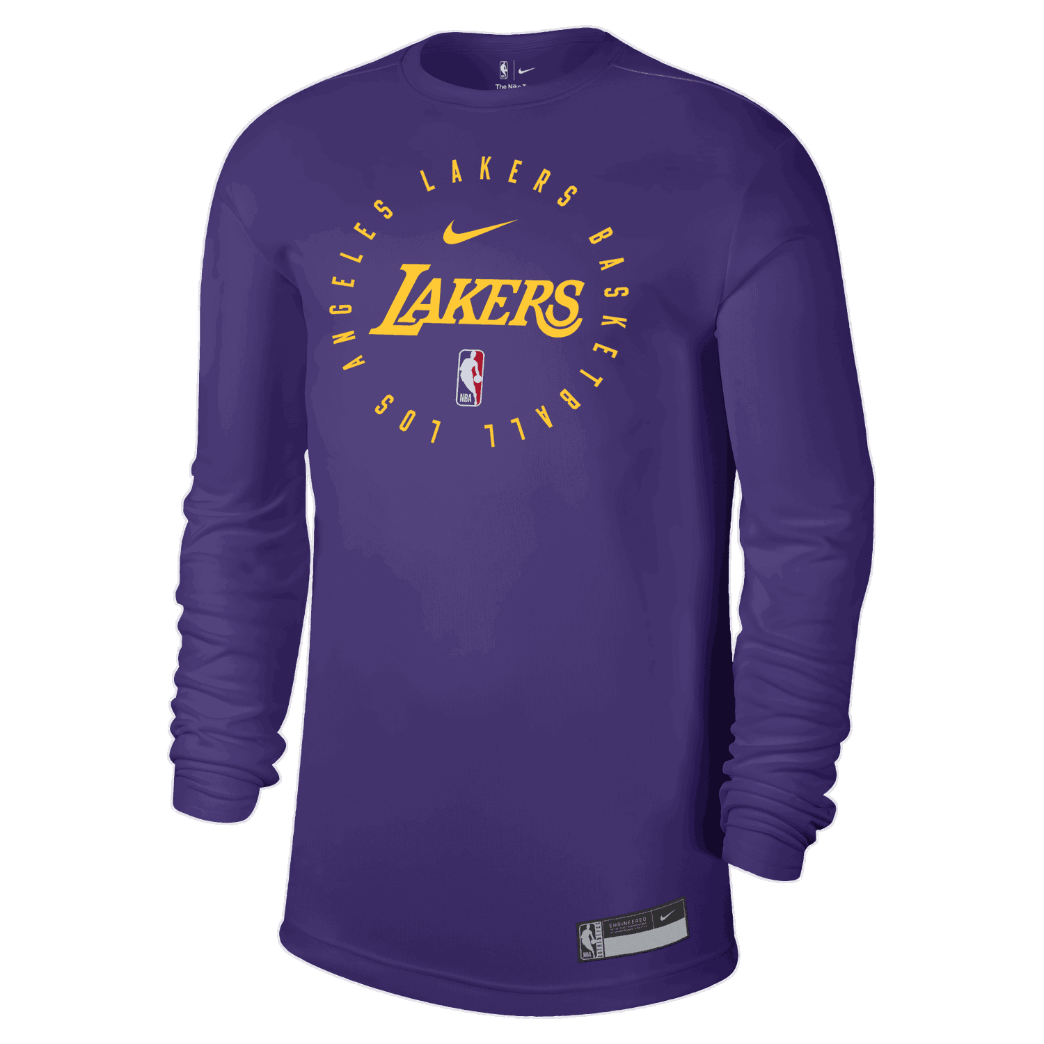 Tričko Nike Dri-FIT NBA Los Angeles Lakers Tee Fialová | HF0770-504, 0