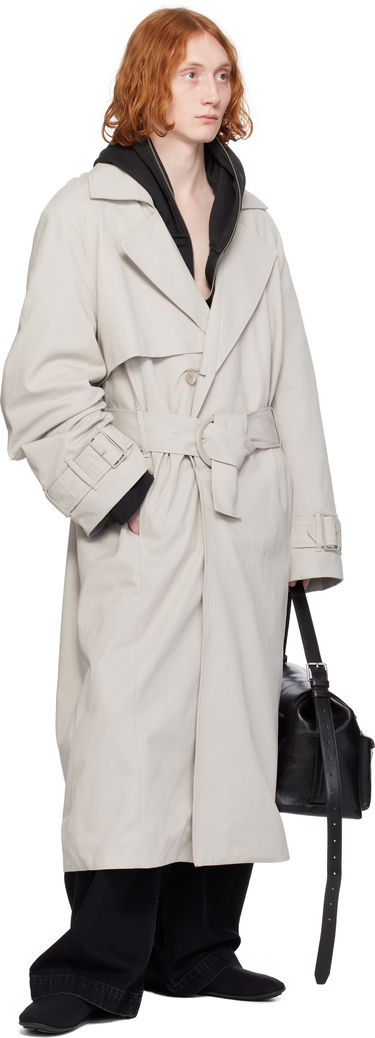 Trenčkot Entire Studios Entire Studios Goodman Trench Coat Béžová | ES2645LG, 3