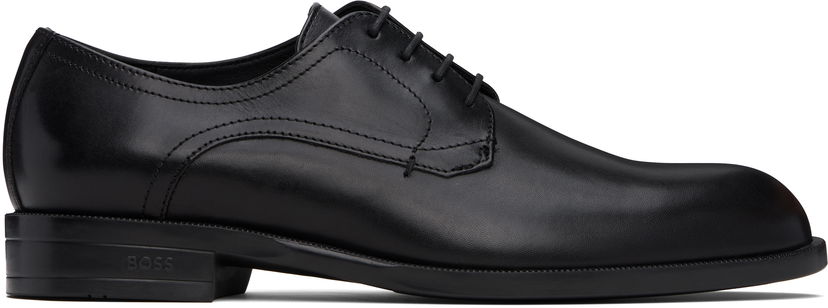 Tenisky a topánky BOSS BOSS Double Stitching Derbys Čierna | 50541701