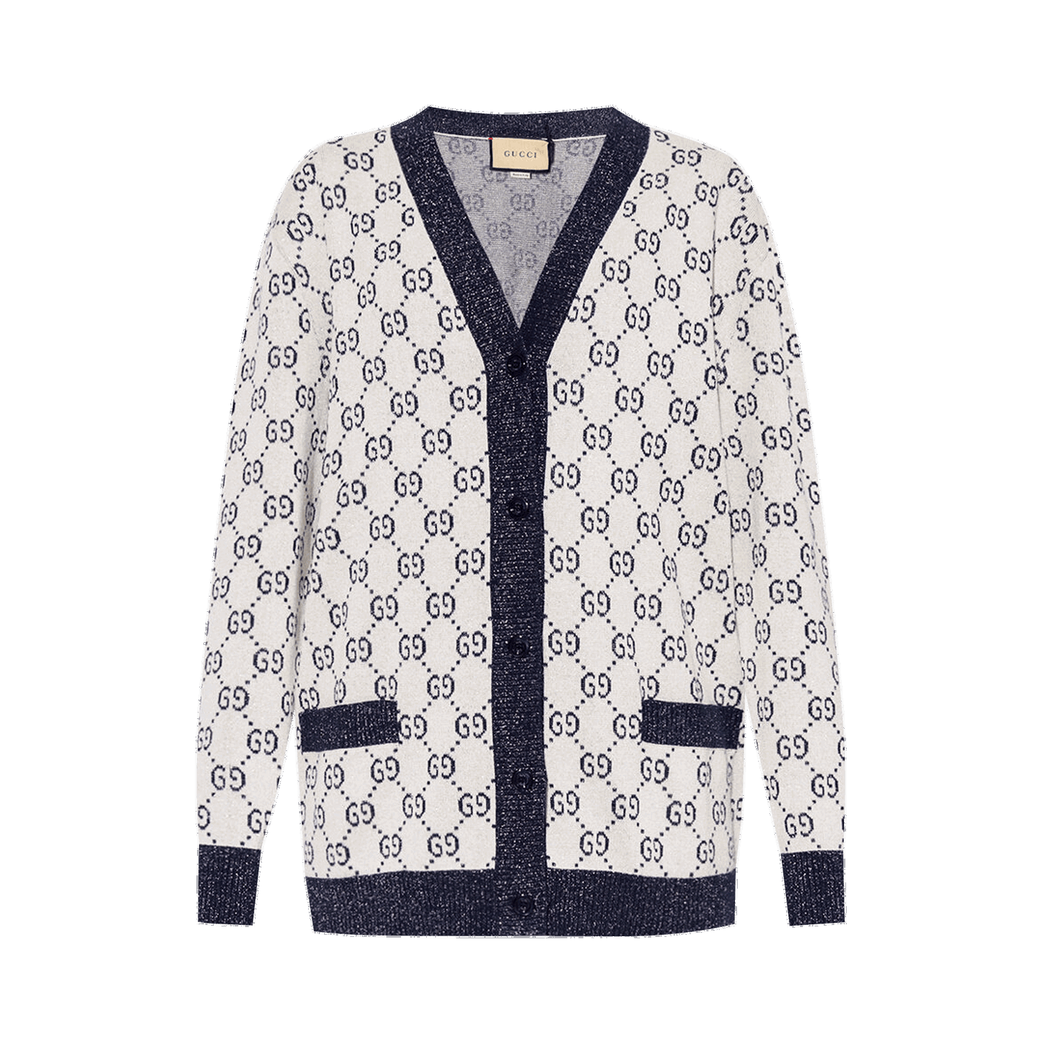 Sveter Gucci Cardigan Biela | 692727 XKB54 9071, 0