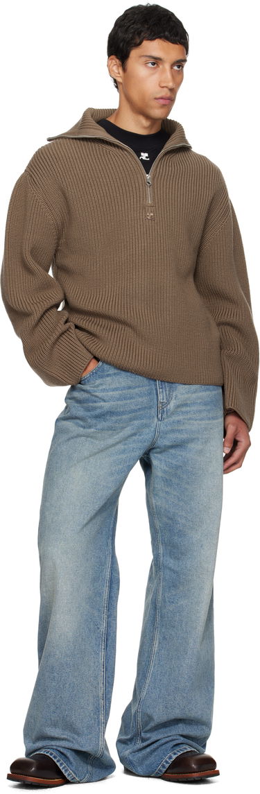 Džínsy Courrèges Courrèges Hammer Baggy Jeans Modrá | VESDPA241DE0041, 3