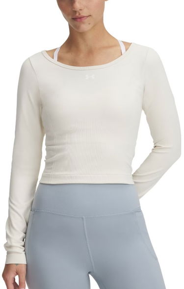 Crop Top Under Armour Under Armour Vanish Seamless Long Sleeve T-Shirt Béžová | 1379150-279, 0