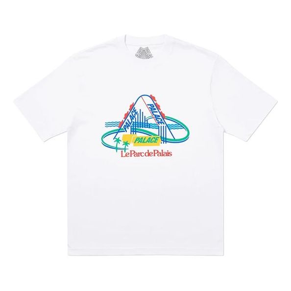 Tričko Palace French Ones Print Short Sleeve T-Shirt Biela | PAL-SS20-100