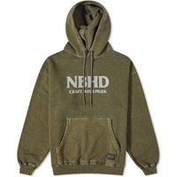 Mikina Neighborhood Pigment Dyed Hoodie Zelené | 232FPNH-CSM07-OD, 1