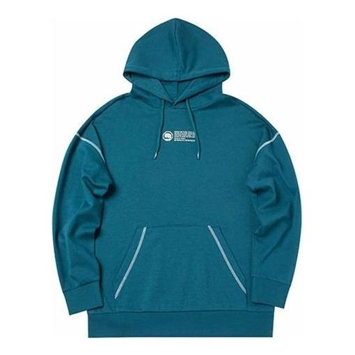 Mikina Li-Ning BADFIVE Basketball Series Loose Pullover Hoodie Modrá | AWDQ511-2