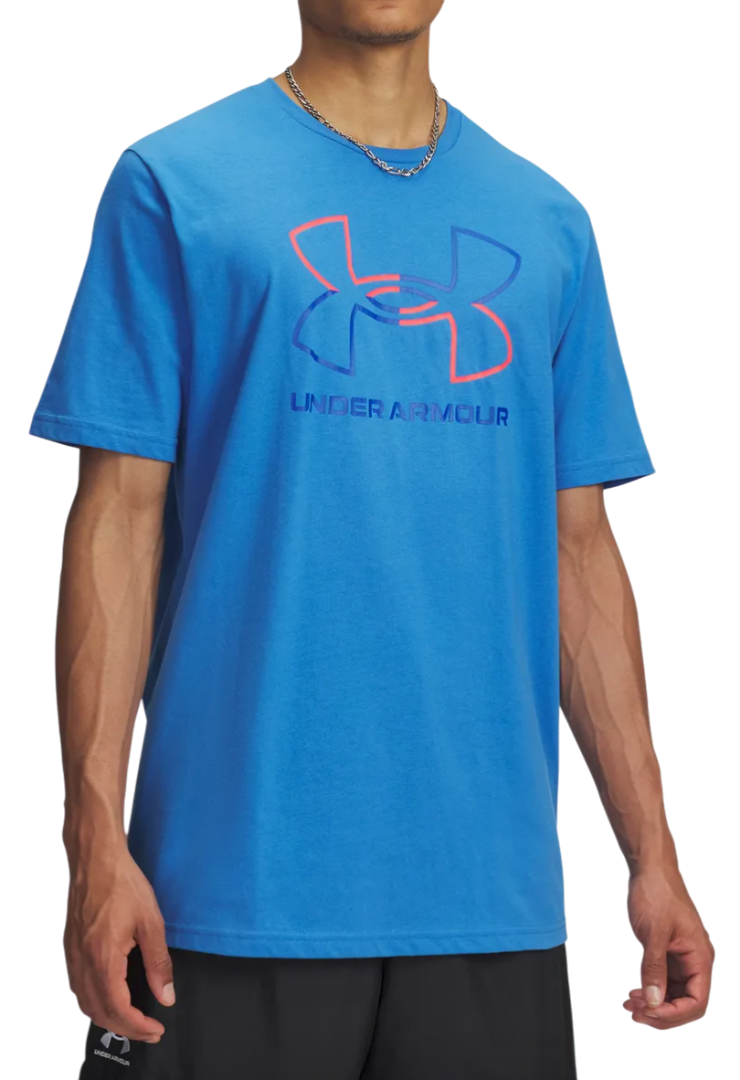 Tričko Under Armour Under Armour GL Foundation Update Short Sleeve T-Shirt Modrá | 1382915-402