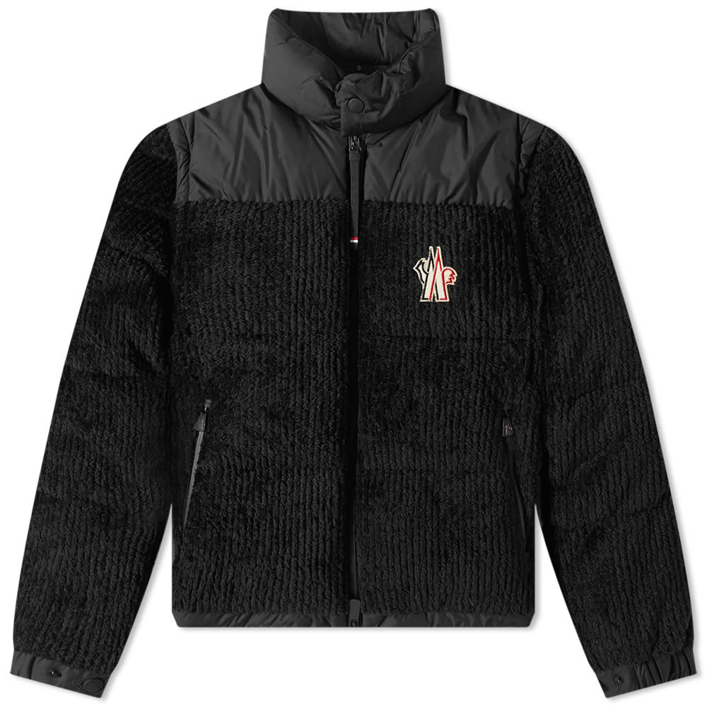 Prešívaná bunda Moncler Grenoble Granier Cord Panel Down Jacket Čierna | 1A000-14-809JL-999, 0