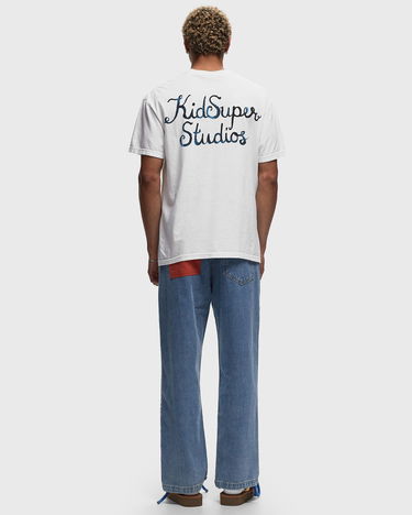Tričko KidSuper KidSuper Studios Script Logo T-Shirt Size XXL Biela | SS24-SST-17, 1