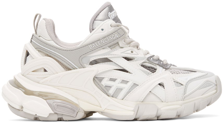 Tenisky a topánky Balenciaga Track 2.0 Sneakers "White & Grey" Šedá | 568615 W3AE1 1291, 0