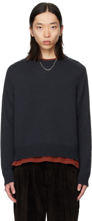 Sveter OUR LEGACY OUR LEGACY True Roundneck Sweater Navy | M4253TO, 0