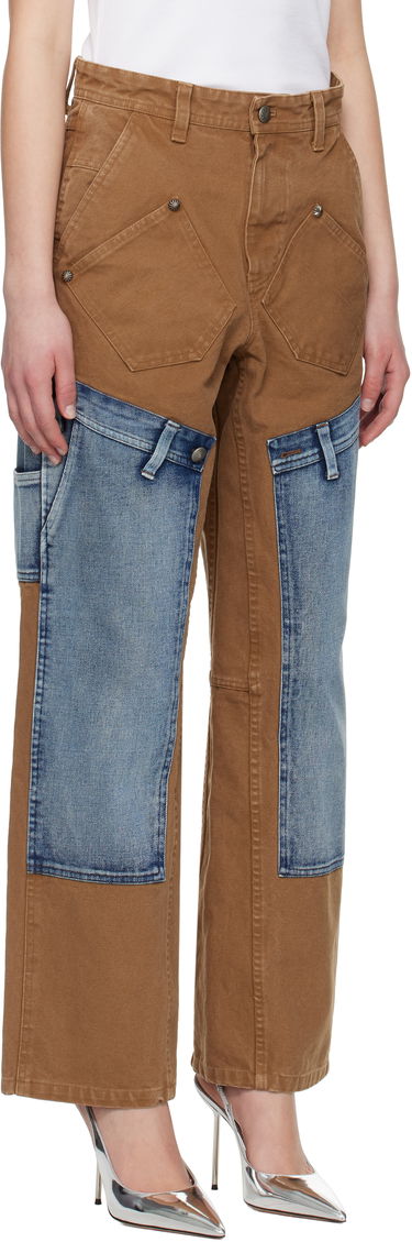 Džínsy Andersson Bell Andersson Bell Re-Make Carpenter Jeans Hnedá | apa810u, 4