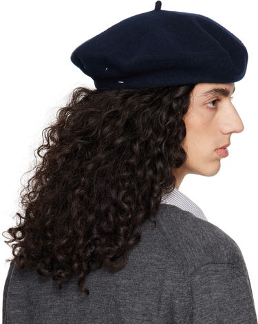 Baretka Maison Margiela Maison Margiela Heavy Wool Beret Navy | S50TC0075 M13115, 2
