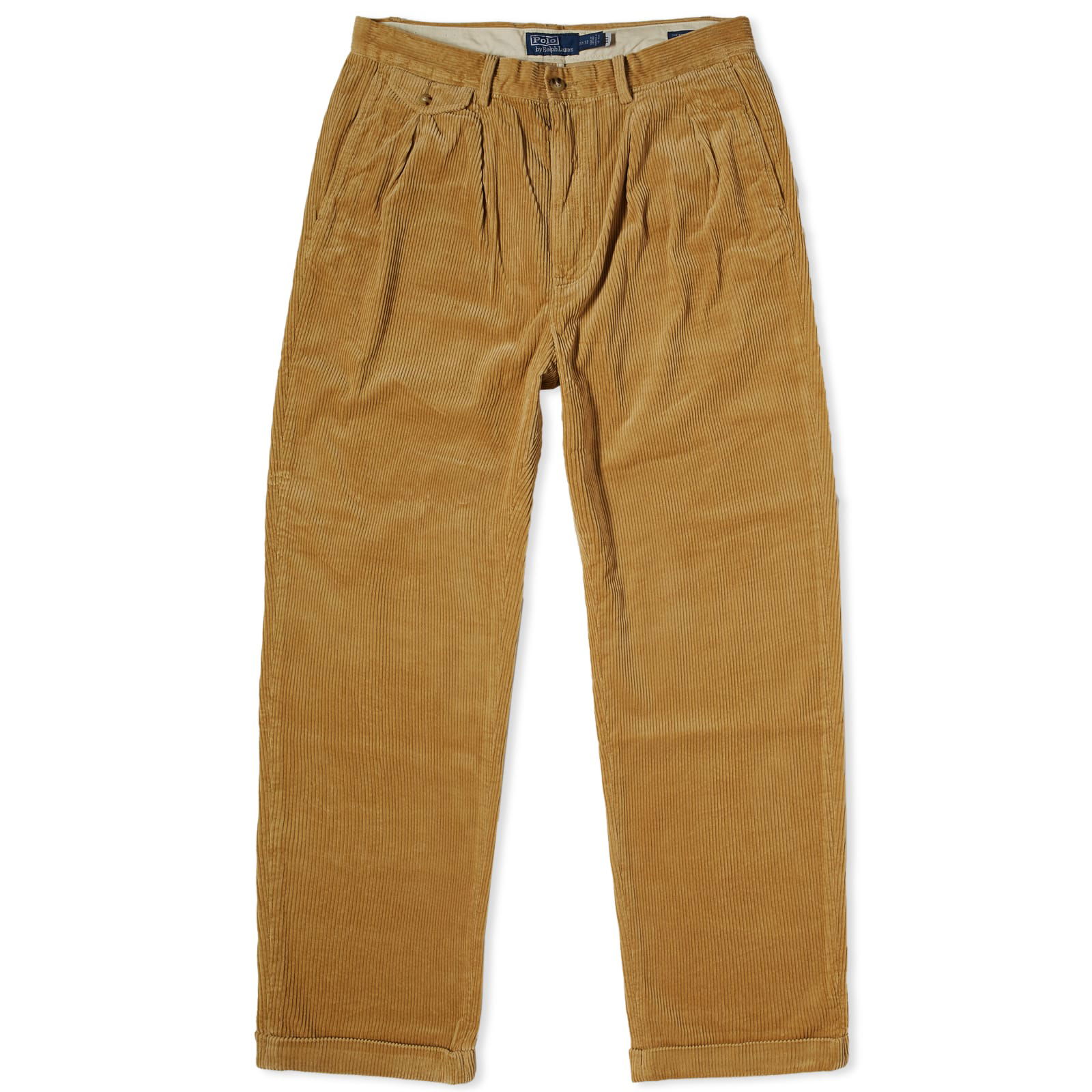 Polo Ralph Lauren Pleated Corduroy Jodphur Tan