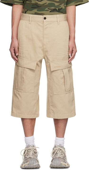 Šortky We11done We11done Cargo Chino Shorts Béžová | WD-PT0-25-226-M-BG, 0
