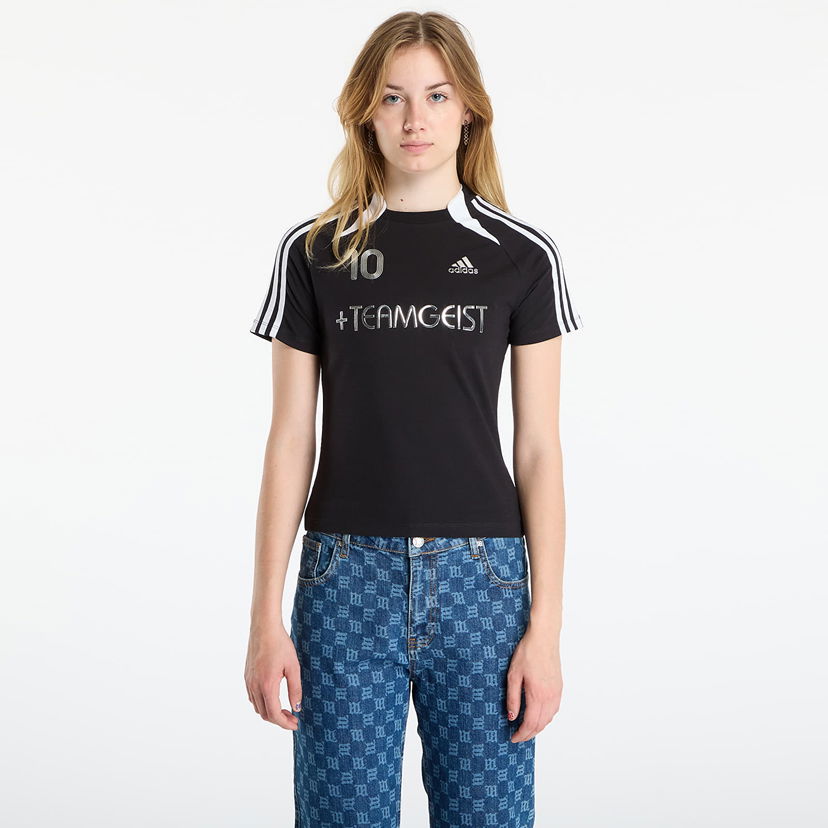 Tričko adidas Originals Adilenium Season 4 Teamgeist Slim T-Shirt Čierna | KE9812