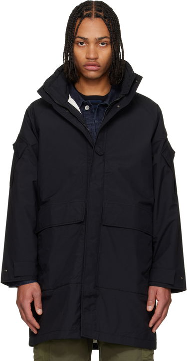 Kabáty NANAMICA 2L NYLON GORE-TEX Cruiser Coat Čierna | S25FB043U, 0