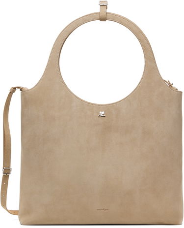 Kabelka Courrèges Courrèges Holy Day Suede Tote Béžová | 125GSA161CR0024, 0