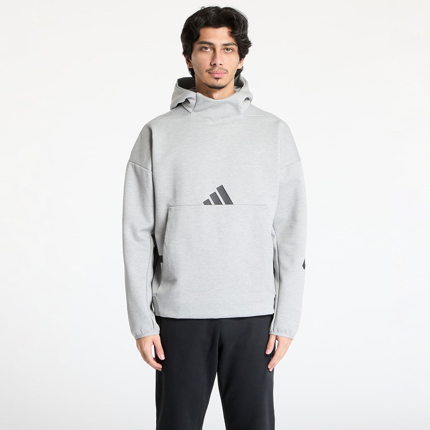 Mikina adidas Performance Z.N.E. Hoodie Šedá | JE3070, 0