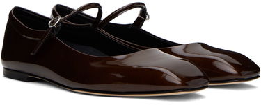 Šaty Aeyde Aeyde Uma Ballerina Flats Hnedá | A11-FL-RKLS08FL68-SS24-999-048, 3