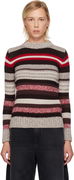Ilde Striped Knit Crewneck Sweater