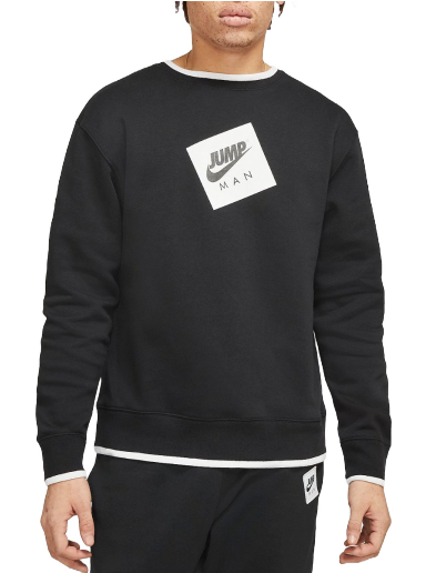 Mikina Jordan Jumpman Classics Fleece Crewneck Čierna | cv2370-010
