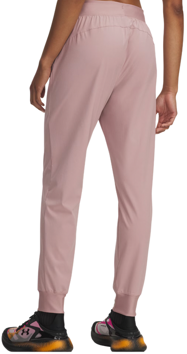 Nohavice Under Armour Rival Hi Rise Woven Pant Ružová | 1382727-673, 2