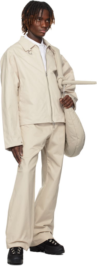 Nohavice HELIOT EMIL Heliot Emil Igneous Wide-Leg Trousers Béžová | PRESS25_M_10_185_ST18, 3