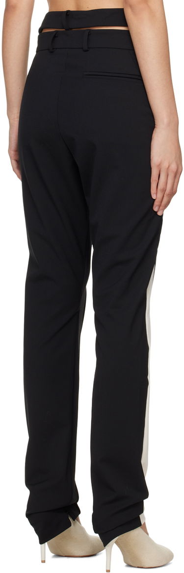 Nohavice Ottolinger Ottolinger Asymmetric Trousers Čierna | 2303501, 2