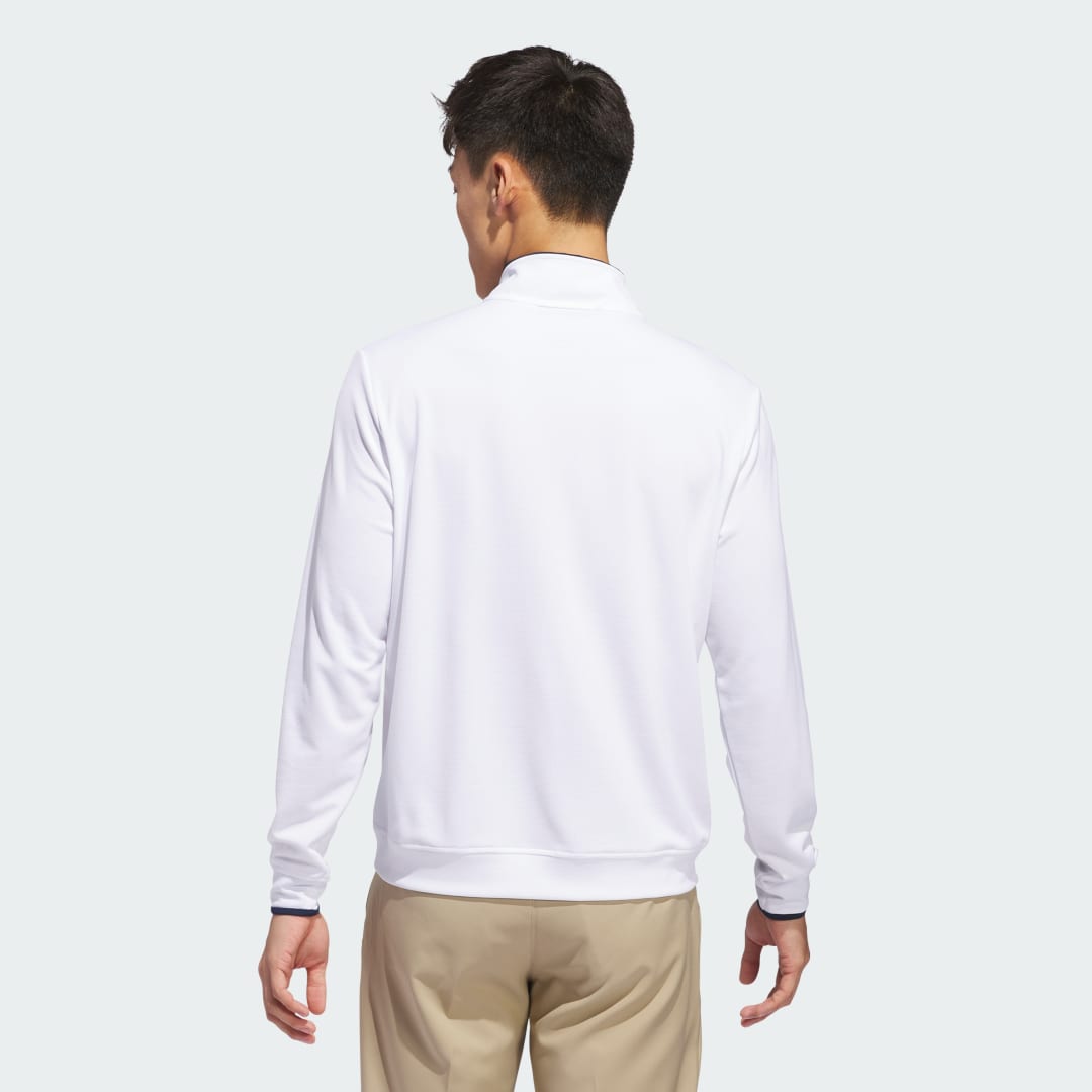 Mikina adidas Performance Lightweight Half-Zip Sweatshirt Biela | IQ2962, 1